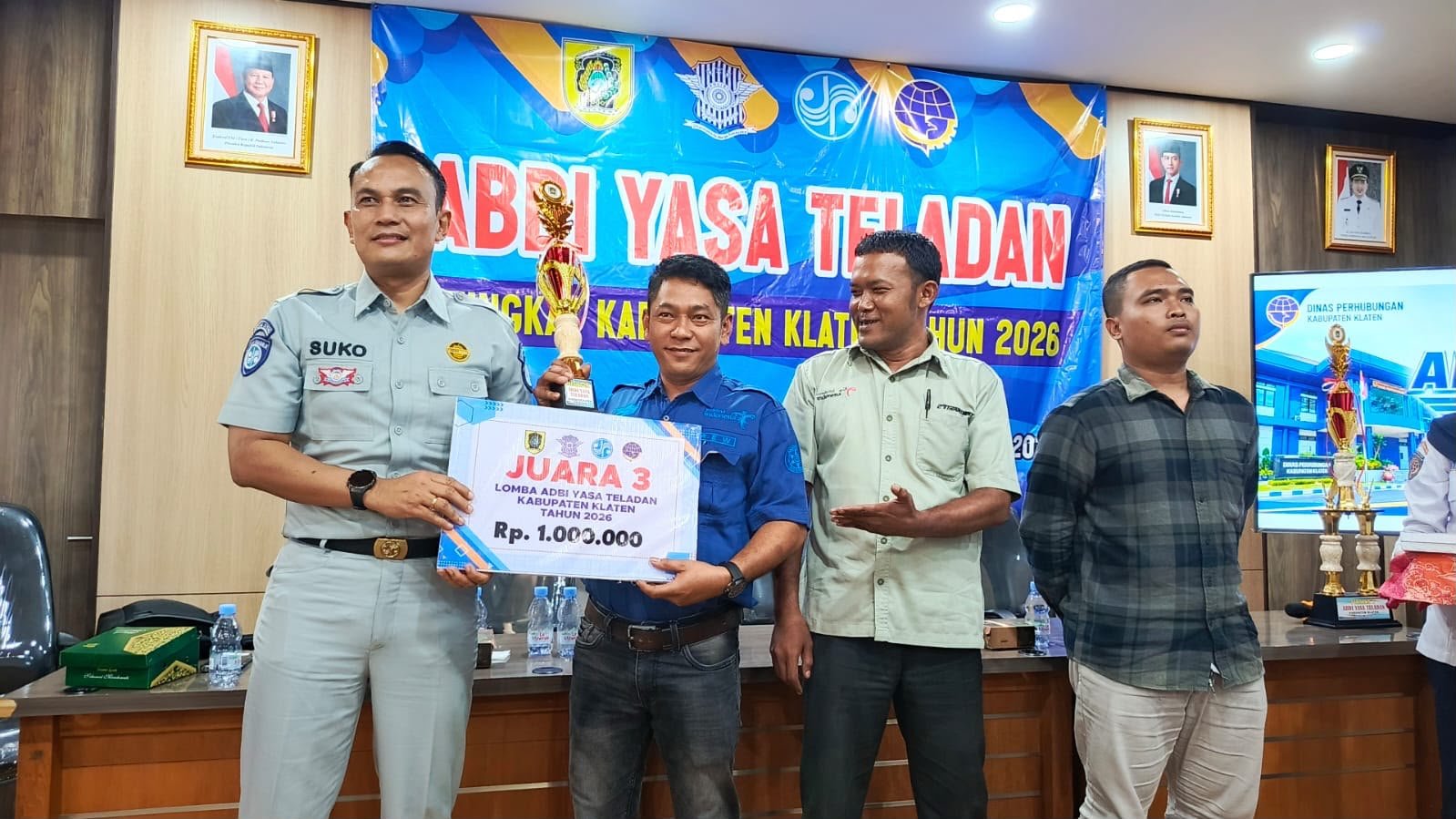 Jasa Raharja Klaten Tingkatkan Kesadaran Keselamatan Awak Angkutan Melalui Safety Campaign Jasa Raharja Klaten Tingkatkan Kesadaran Keselamatan Awak Angkutan Melalui Safety Campaign