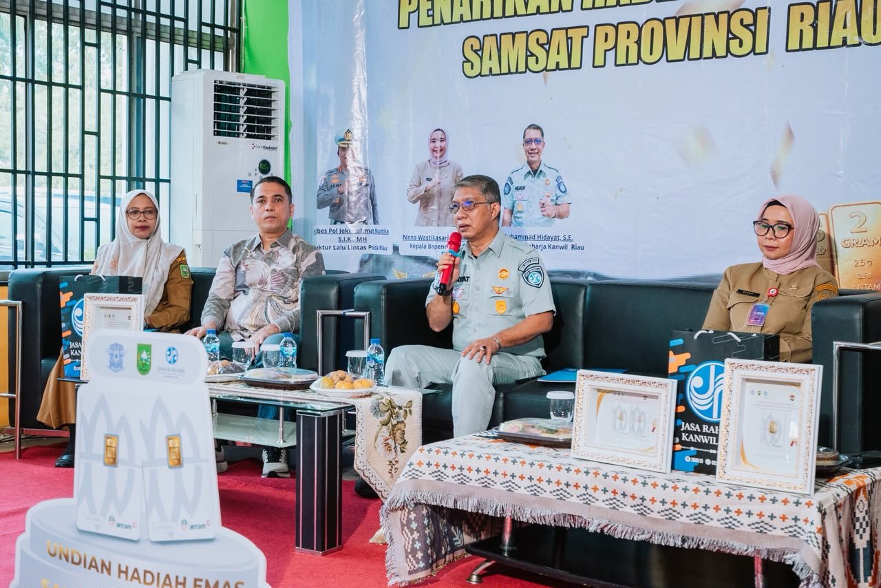 Jasa Raharja Kanwil Riau Umumkan Pemenang Gebyar Hadiah Pajak Kendaraan Bermotor, Apresiasi Wajib Pajak Taat Jasa Raharja Kanwil Riau Umumkan Pemenang Gebyar Hadiah Pajak Kendaraan Bermotor, Apresiasi Wajib Pajak Taat