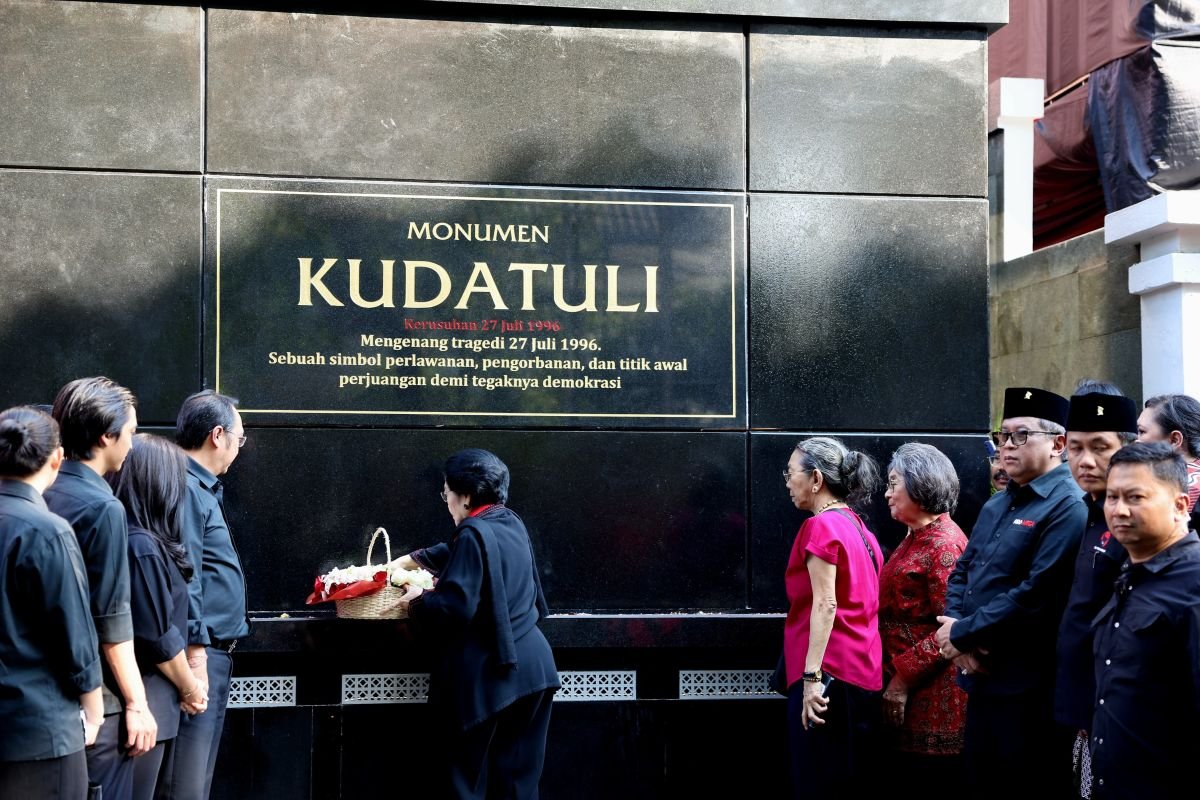 PDIP Sebut Monumen Kudatuli Simbol Kasih Ibu dan Api Abadi Penegak Keadilan