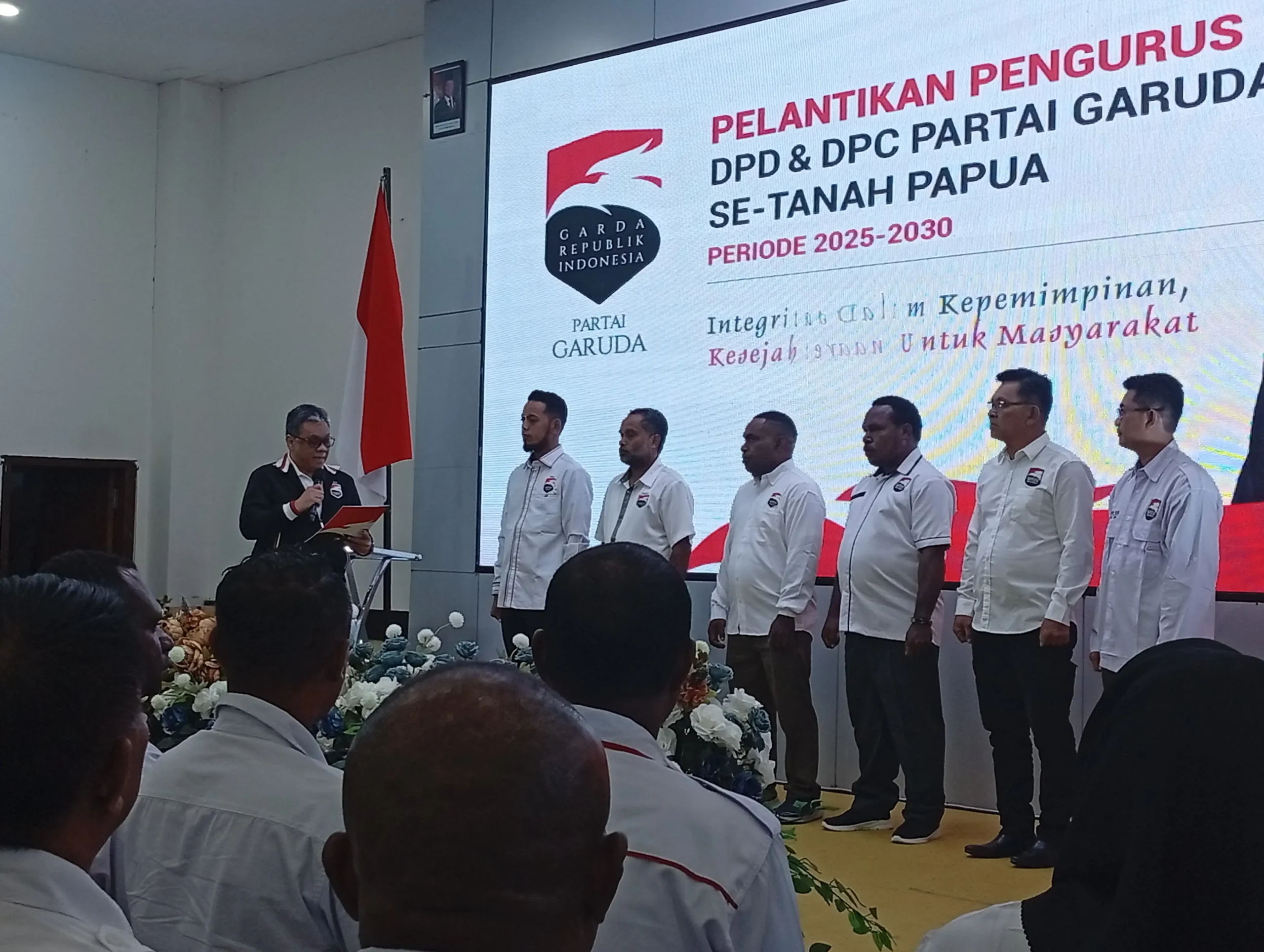 Partai Garuda Perkuat Struktur di Papua, Ridha Sabana Minta Pengurus Segera Konsolidasi Partai Garuda Perkuat Struktur di Papua, Ridha Sabana Minta Pengurus Segera Konsolidasi
