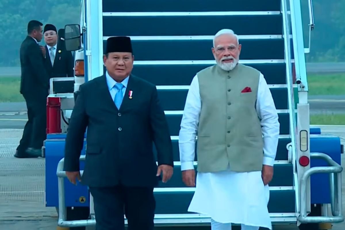 Prabowo Sambut PM Modi di Istana Merdeka, Indonesia dan India Teken Sejumlah Kesepakatan