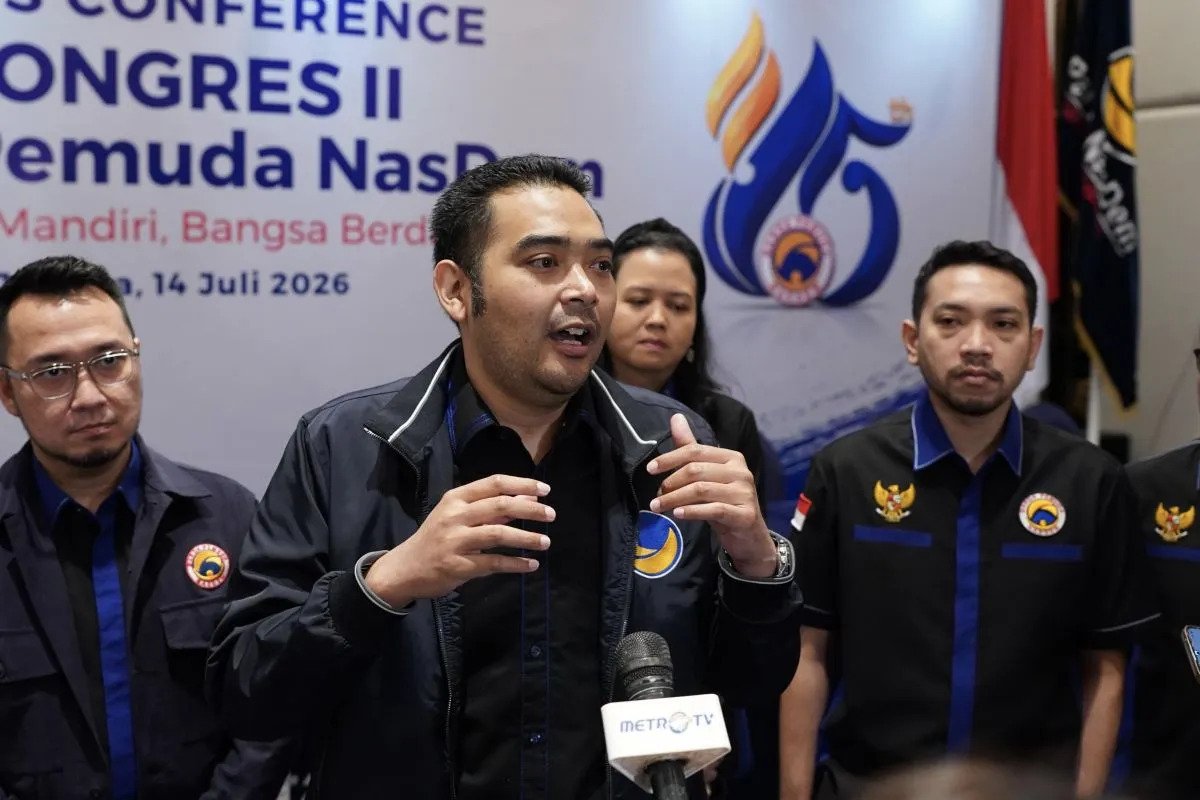 Kongres II Garda Pemuda NasDem Tetapkan Prananda Paloh sebagai Ketua Umum