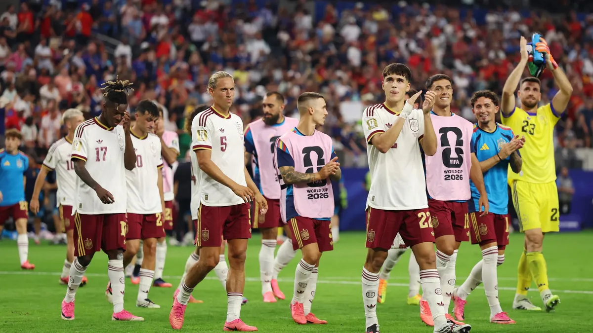 Hasil Semifinal Piala Dunia 2026: Spanyol Singkirkan Prancis, Pedro Porro Jadi Bintang Hasil Semifinal Piala Dunia 2026: Spanyol Singkirkan Prancis, Pedro Porro Jadi Bintang