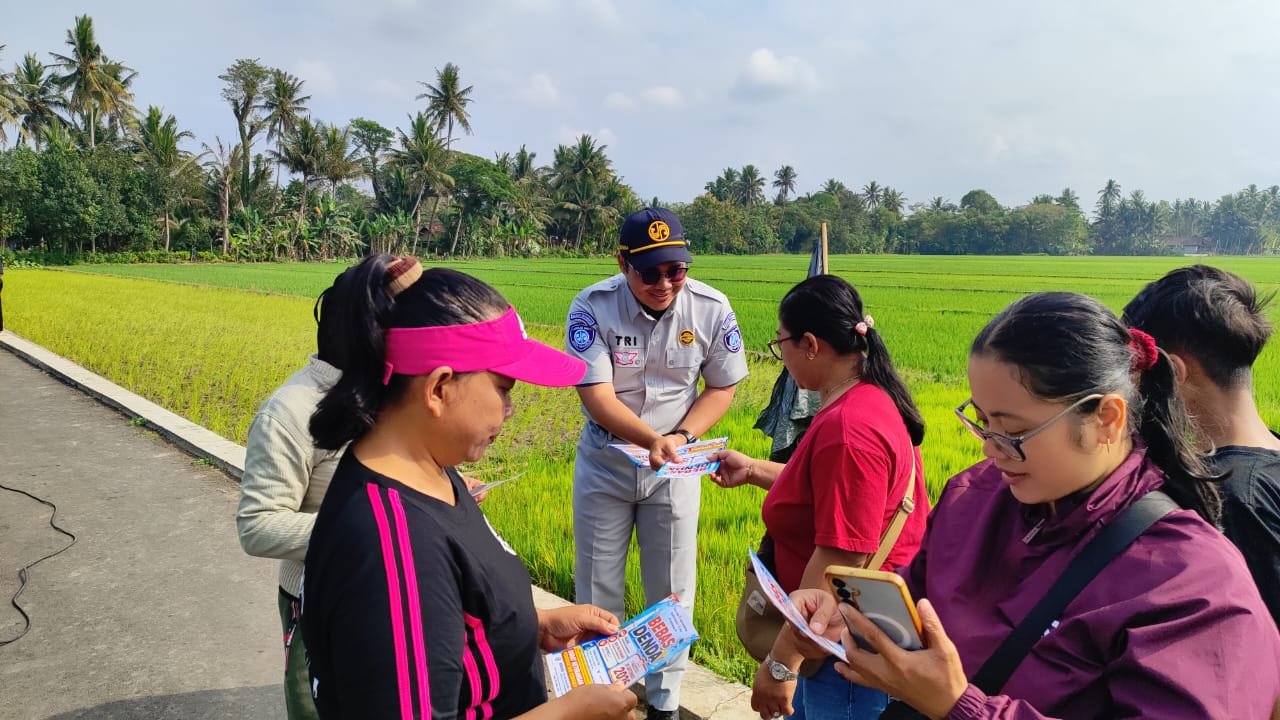 Jasa Raharja Perkuat Pelayanan Pajak Kendaraan melalui Samsat On Sunday Morning di Sleman