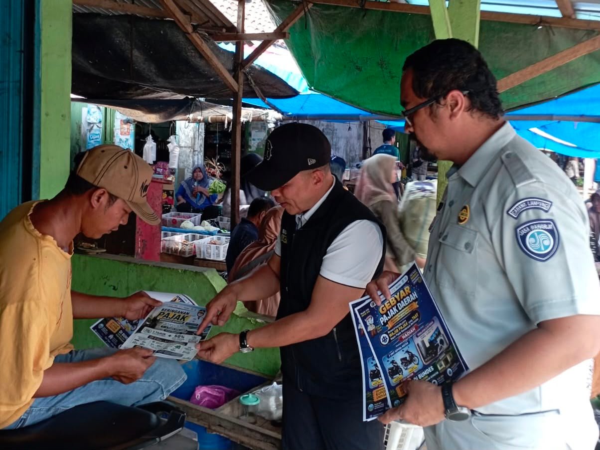 Sasar Pasar dan Pusat Aktivitas Warga, Jasa Raharja Gencarkan Sosialisasi Keringanan Pajak Sasar Pasar dan Pusat Aktivitas Warga, Jasa Raharja Gencarkan Sosialisasi Keringanan Pajak
