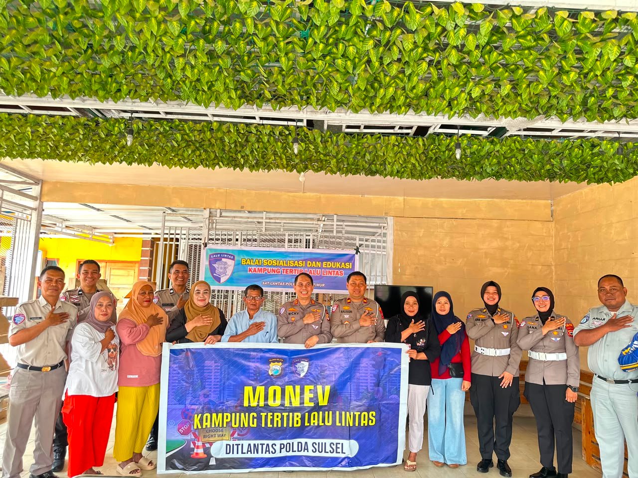 Jasa Raharja Palopo Dorong Terwujudnya Kampung Tertib Berlalu Lintas sebagai Upaya Meningkatkan Keselamatan Masyarakat