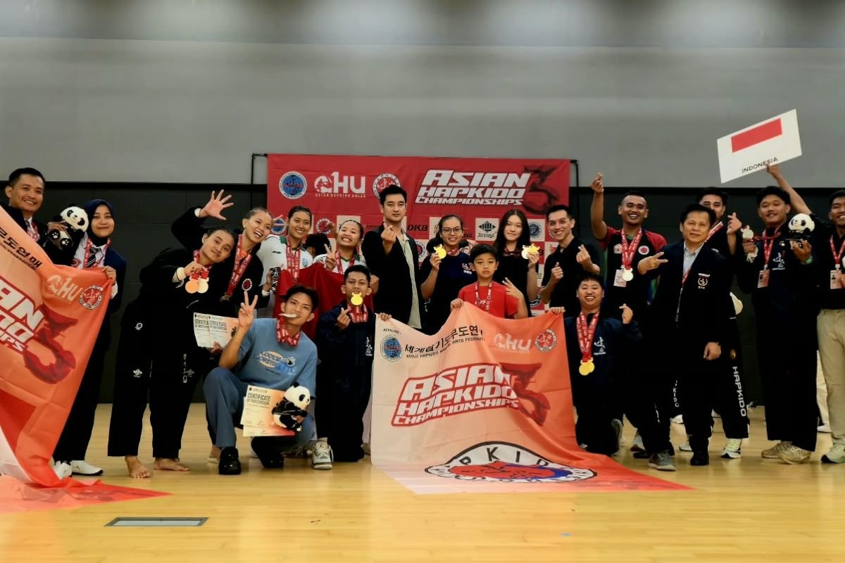 Indonesia Raih 12 Medali di Asian Hapkido Championships 2026