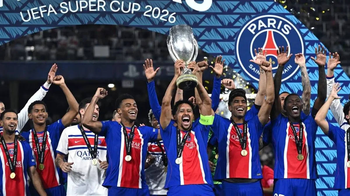 Hasil Piala Super Eropa 2026: PSG Kalahkan Aston Villa 2-1, Desire Doue Jadi Penentu