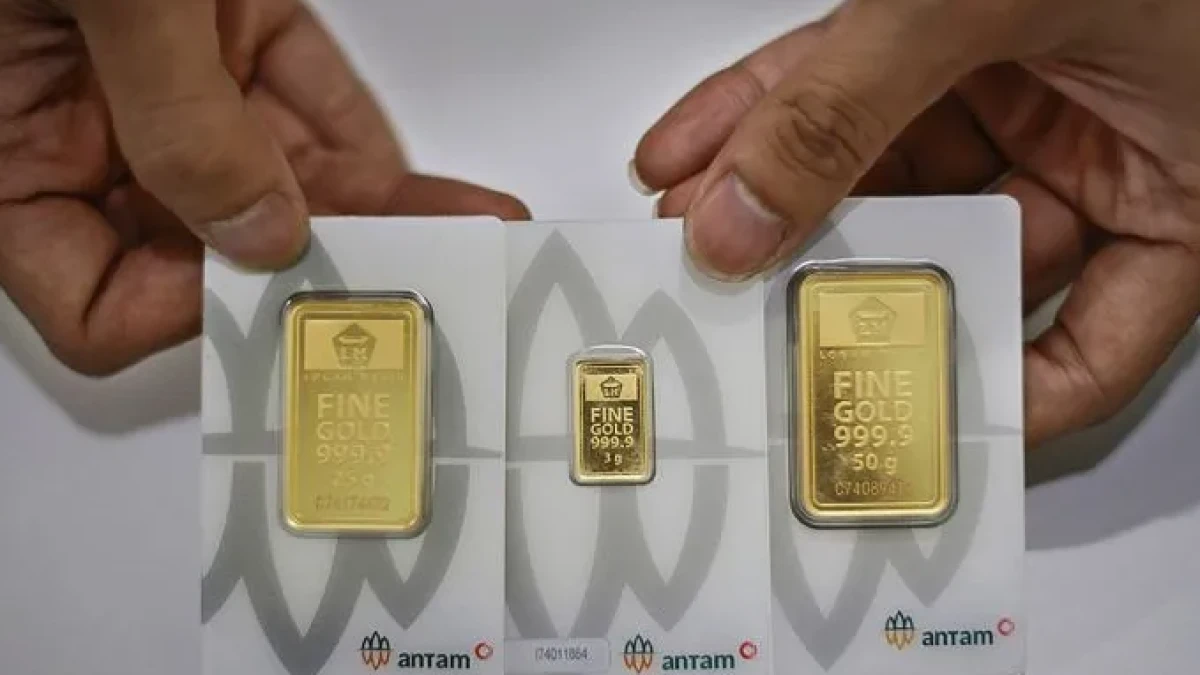 Harga Emas Antam Hari Ini Merosot, Buyback Jadi Rp2,523 Juta