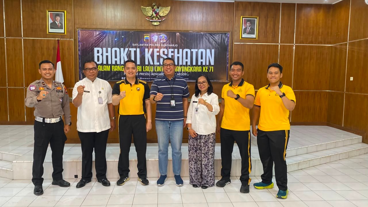 Jasa Raharja Sukoharjo Ikuti Donor Darah dalam Rangka HUT Lalu Lintas Bhayangkara ke-71