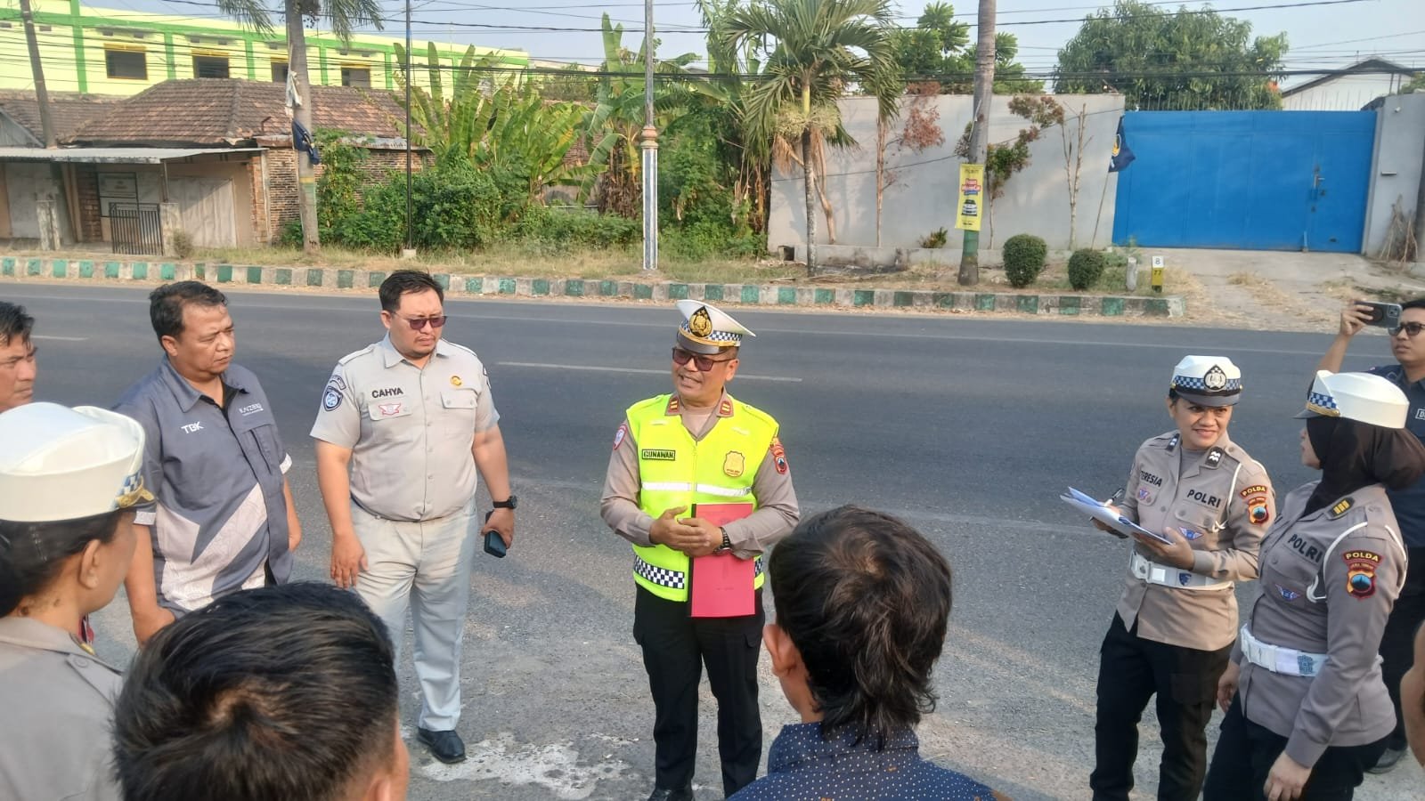 Jasa Raharja Pati Bersama Unit Gakkum Satlantas Polresta Pati Survei Titik Rawan Kecelakaan Jasa Raharja Pati Bersama Unit Gakkum Satlantas Polresta Pati Survei Titik Rawan Kecelakaan