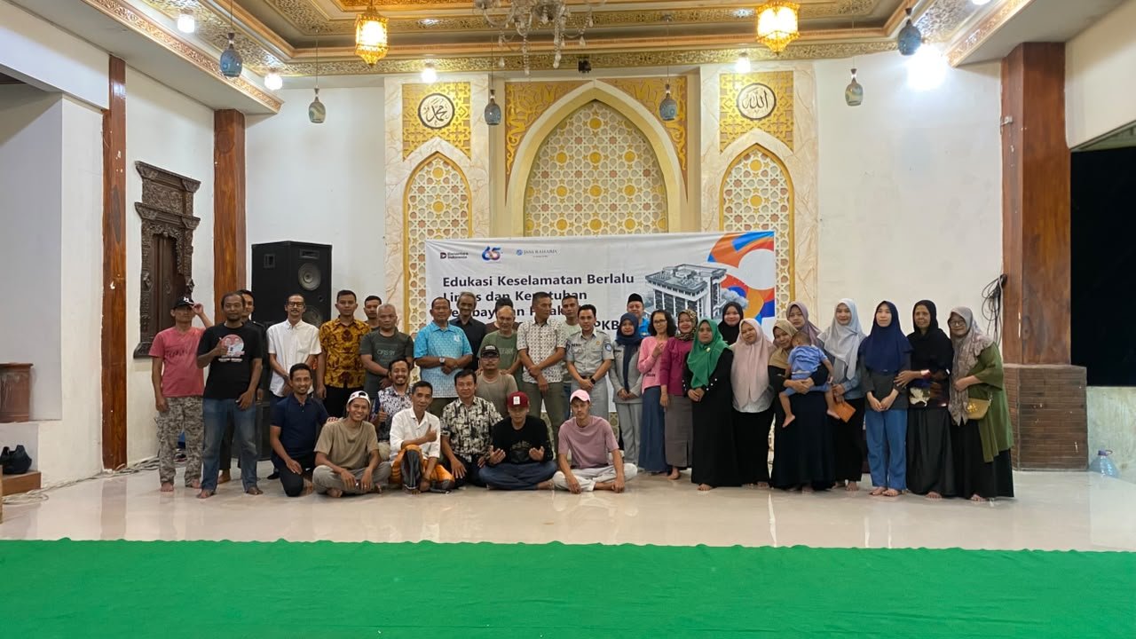 Jasa Raharja Jawa Tengah Edukasi Keselamatan Berlalu Lintas dan Kepatuhan Pembayaran PKB di Yayasan Filal Khoirot