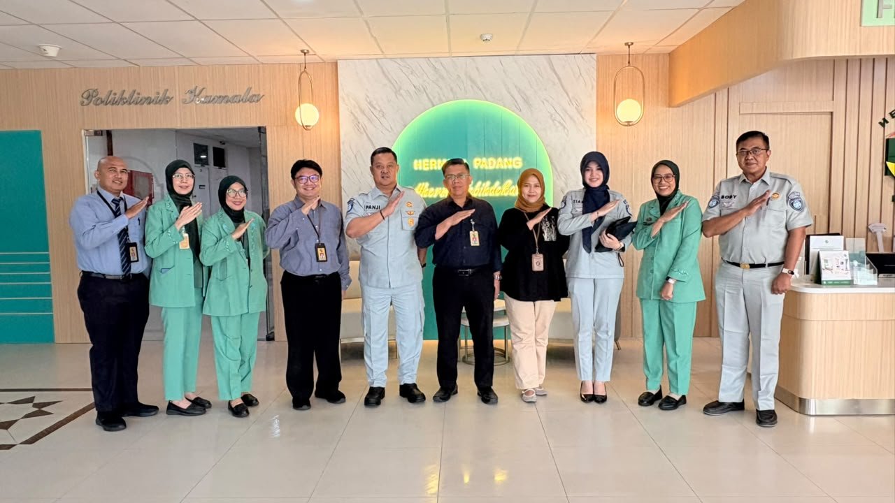 Jasa Raharja Sumbar Jalin Silaturahmi dengan Direksi RS Hermina Padang dan RS Yos Sudarso
