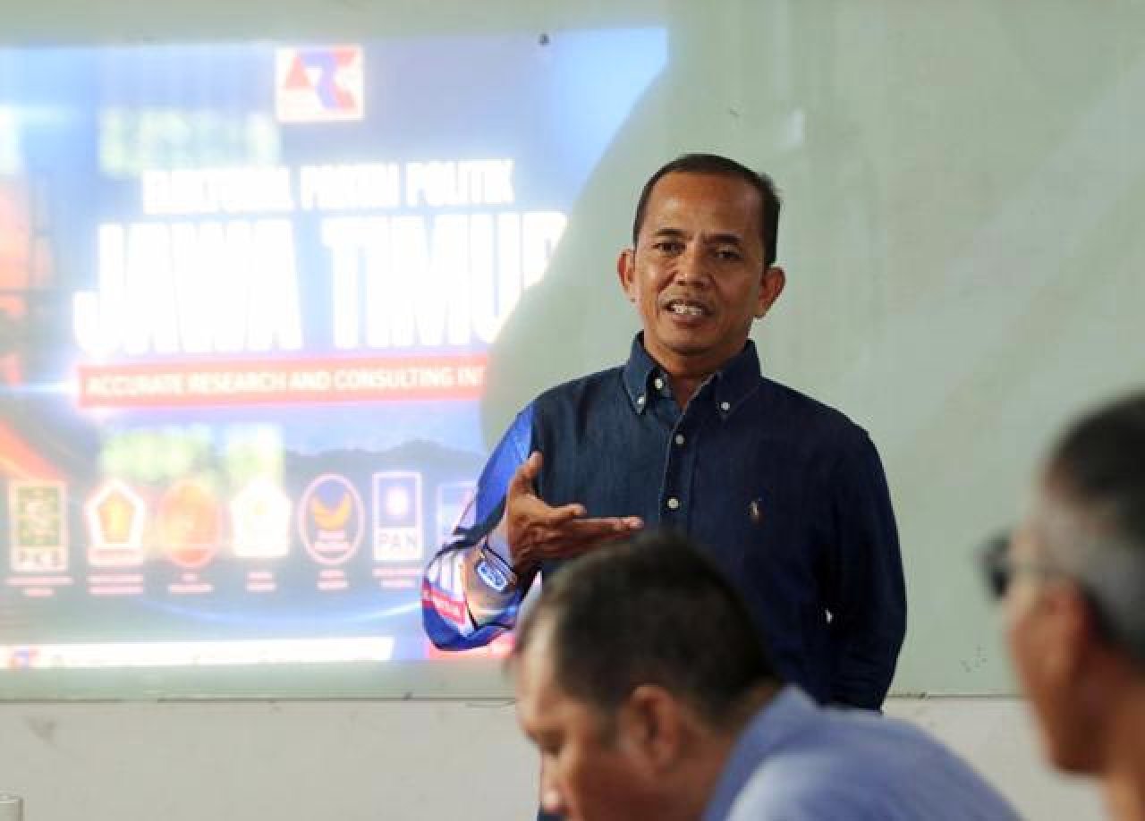 Survei ARCI: Gerindra Unggul 16,3 Persen, Demokrat Naik di Jatim Survei ARCI: Gerindra Unggul 16,3 Persen, Demokrat Naik di Jatim