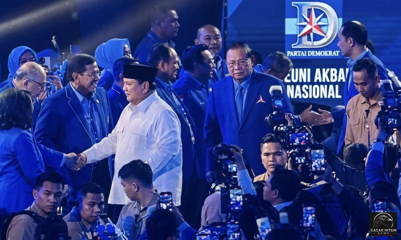 Prabowo, Gibran, dan Puan Hadiri HUT ke-25 Partai Demokrat di GBK Prabowo, Gibran, dan Puan Hadiri HUT ke-25 Partai Demokrat di GBK