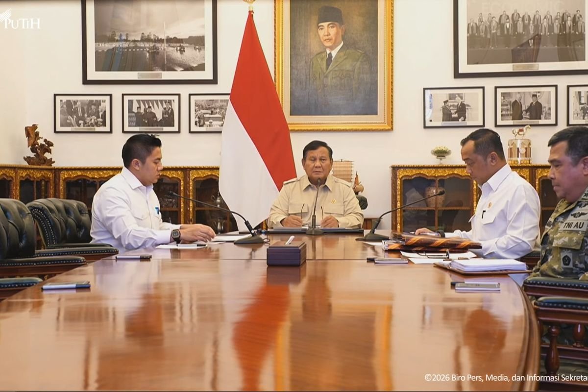 Prabowo Bahas Penanganan Bencana di Indonesia, Dorong Penguatan Mitigasi