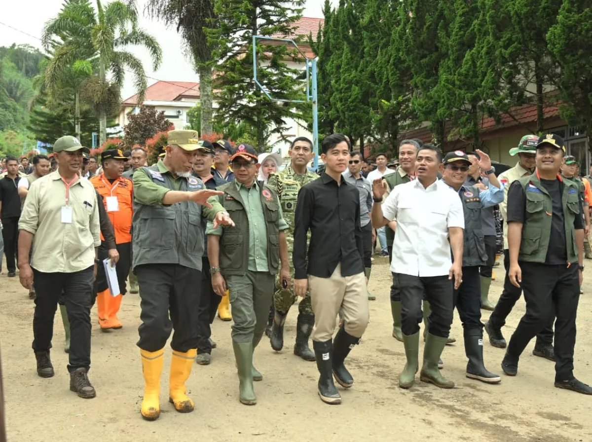 Gibran Dorong Percepatan Pemulihan Layanan Publik di Kabupaten Solok
