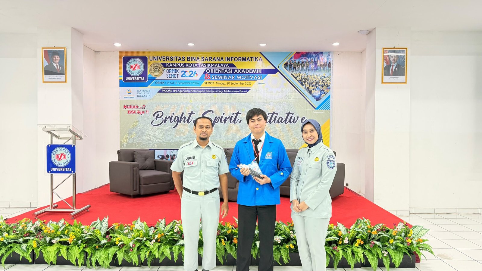 Jasa Raharja Sosialisasikan Keselamatan Transportasi kepada Mahasiswa Baru Universitas Bina Sarana Informatika Tasikmalaya Jasa Raharja Sosialisasikan Keselamatan Transportasi kepada Mahasiswa Baru Universitas Bina Sarana Informatika Tasikmalaya