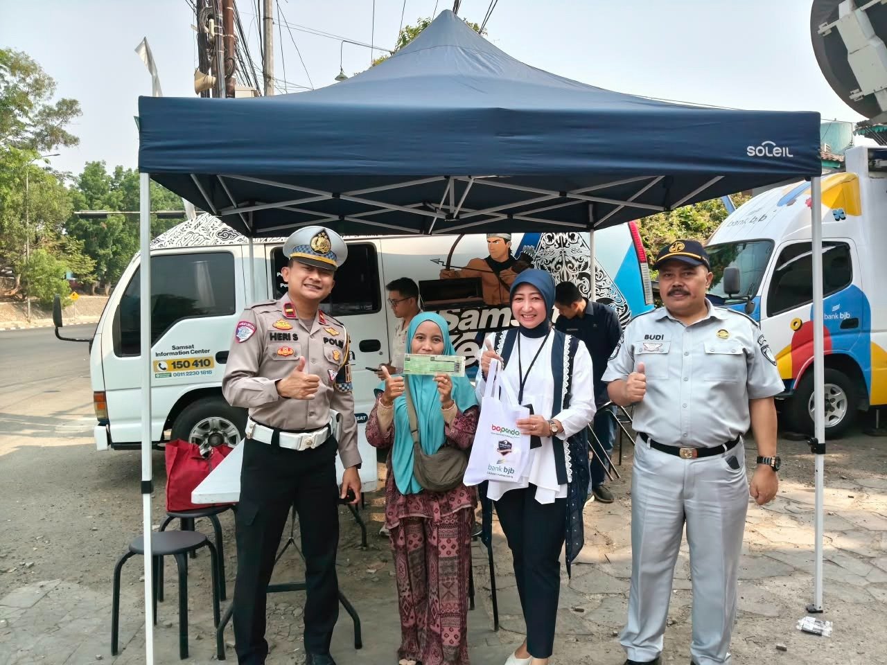 Jasa Raharja Dukung Operasi Pemeriksaan Pajak Kendaraan Bermotor di Pospol Ciganea, Dorong Kepatuhan Pajak dan Permudah Pembayaran di Lokasi