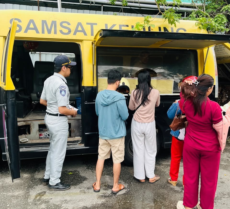 Jasa Raharja Sintang Dukung Operasi Gabungan, Permudah Layanan Pajak melalui Samsat Keliling