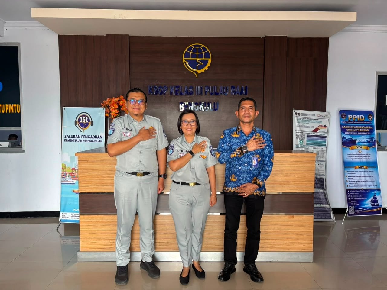 PT Jasa Raharja (Persero) Kanwil Bengkulu Kunjungi KSOP Kelas III Pulau Baai, Perkuat Komunikasi Perlindungan Pengguna Transportasi Laut