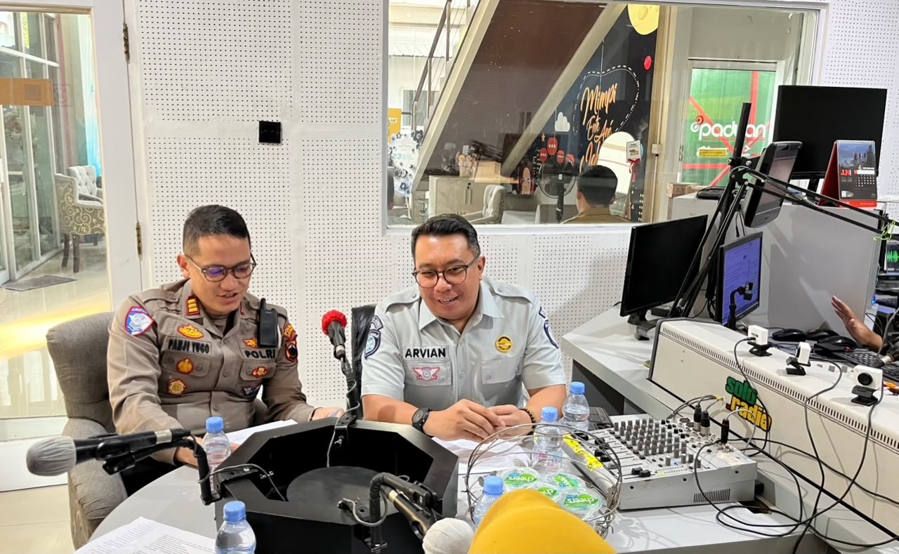 Jasa Raharja Sukoharjo Gandeng Solo Radio Gaungkan Pesan Keselamatan Berlalu Lintas