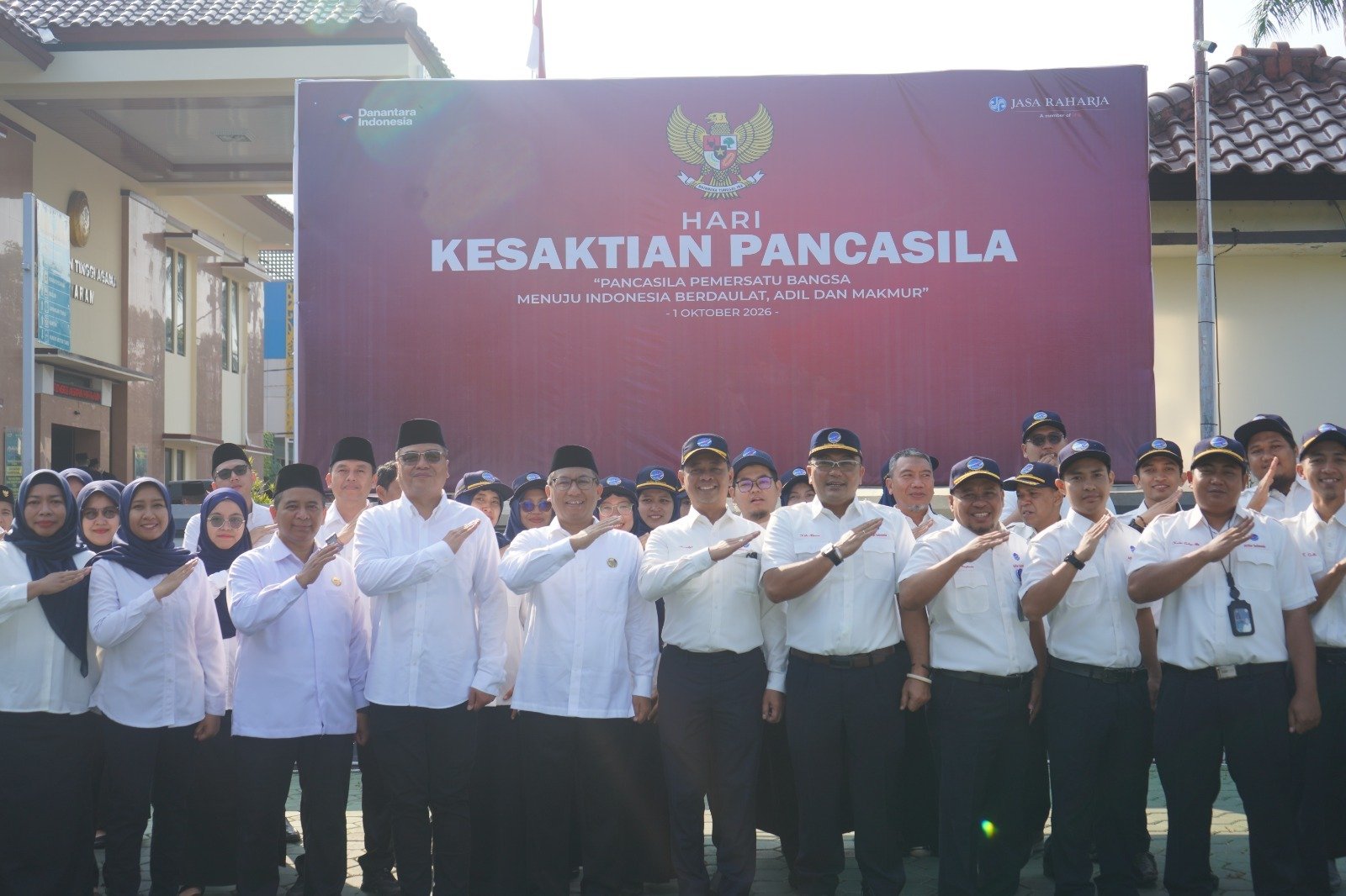 Momentum Hari Kesaktian Pancasila, Jasa Raharja NTB Perkuat Nilai Persatuan