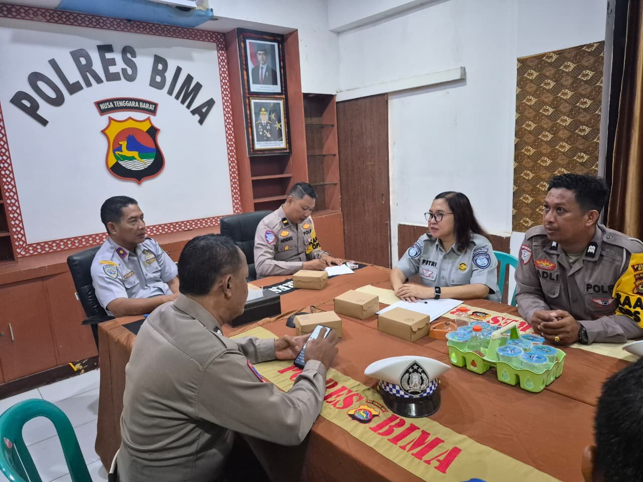 Perkuat Sinergi Keselamatan Jalan, Jasa Raharja Hadiri Rakor FLLAJ Kabupaten Bima
