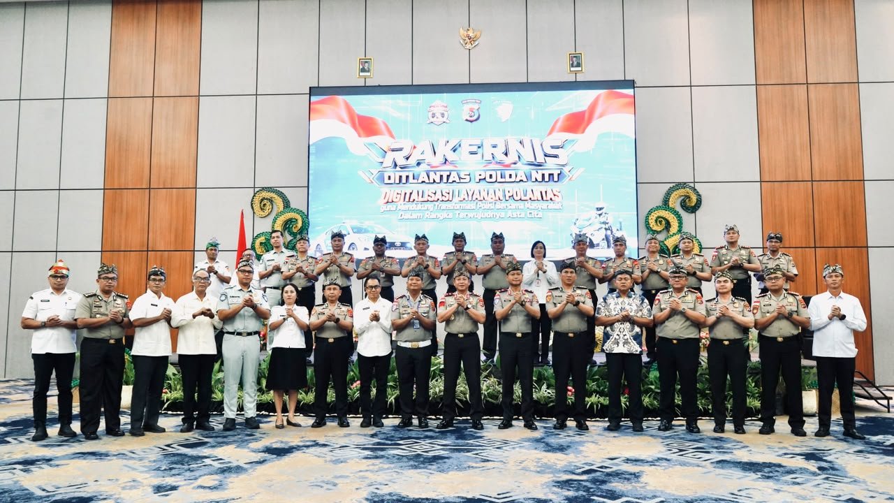 Jasa Raharja Perkuat Sinergi dengan Polda NTT dalam Rakernis Fungsi Teknis Lalu Lintas Tahun 2026