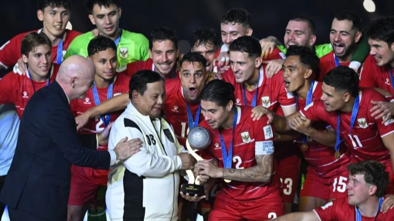 Prabowo: Bonus Timnas Indonesia Diatur Ketua Umum PSSI
