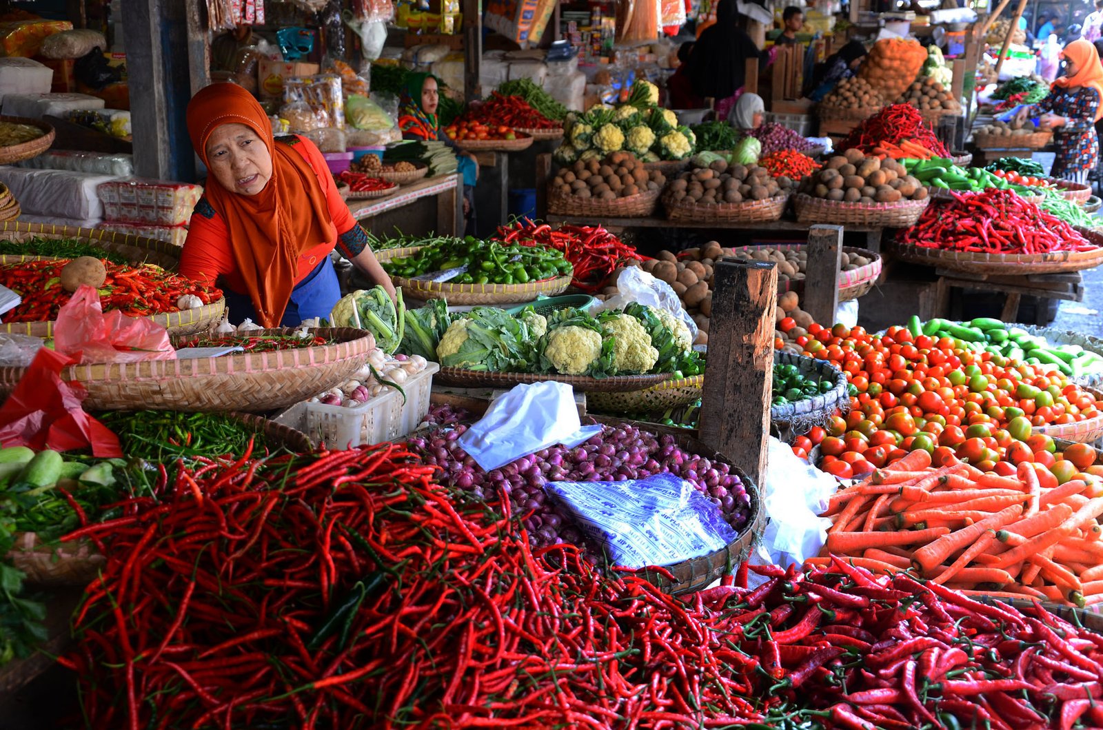 Harga Pangan Nasional: Cabai Rawit Rp96.300, Daging Ayam Rp41.000 per Kg