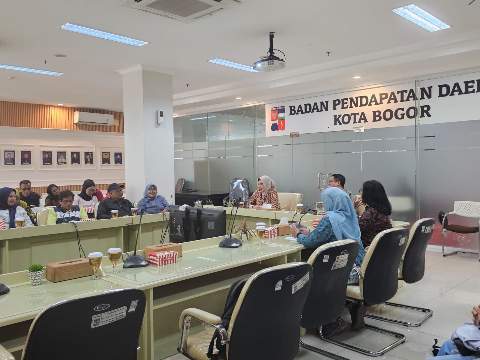 Jasa Raharja Bogor Sinergitas Optimalisasi Penelusuran KTMDU dan KBMDU melalui Rapat Evaluasi Samsat Kota Bogor