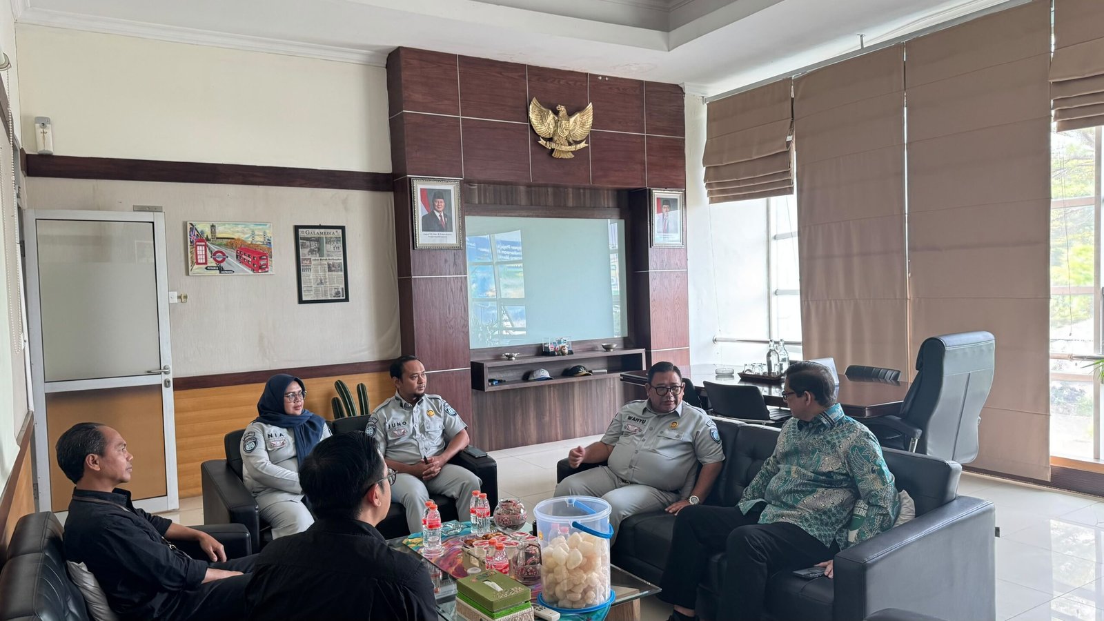 Jasa Raharja dan P3D Wilayah Kabupaten Garut Sambut Wakil Ketua DPRD Jabar, Bahas Optimalisasi PKB dan SWDKLLJ