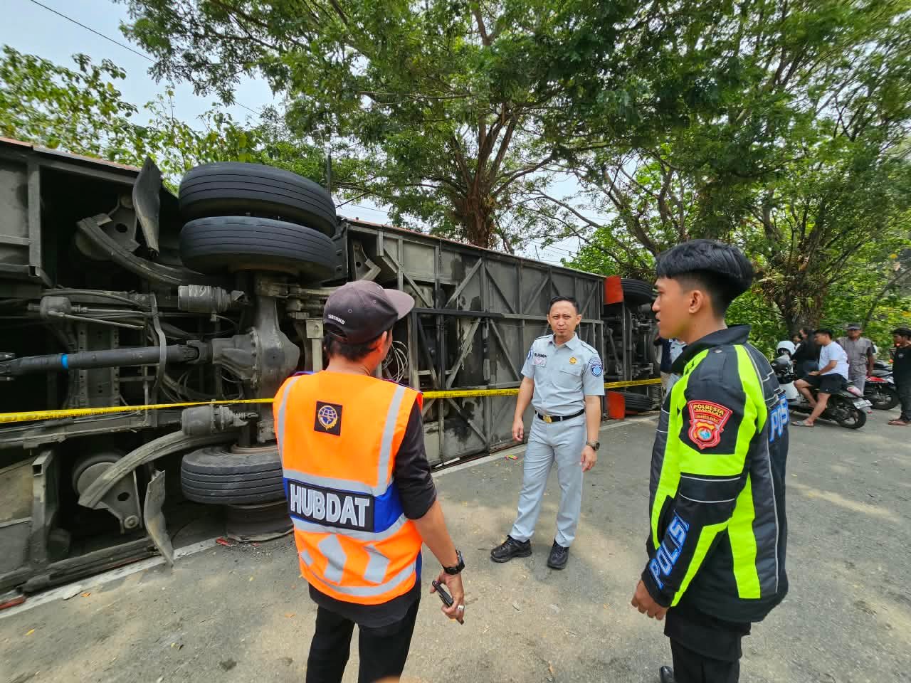 Jasa Raharja Cabang Mamuju Bergerak Cepat Pastikan Keterjaminan Korban Kecelakaan Tunggal Bus Neo Trans di Mamuju