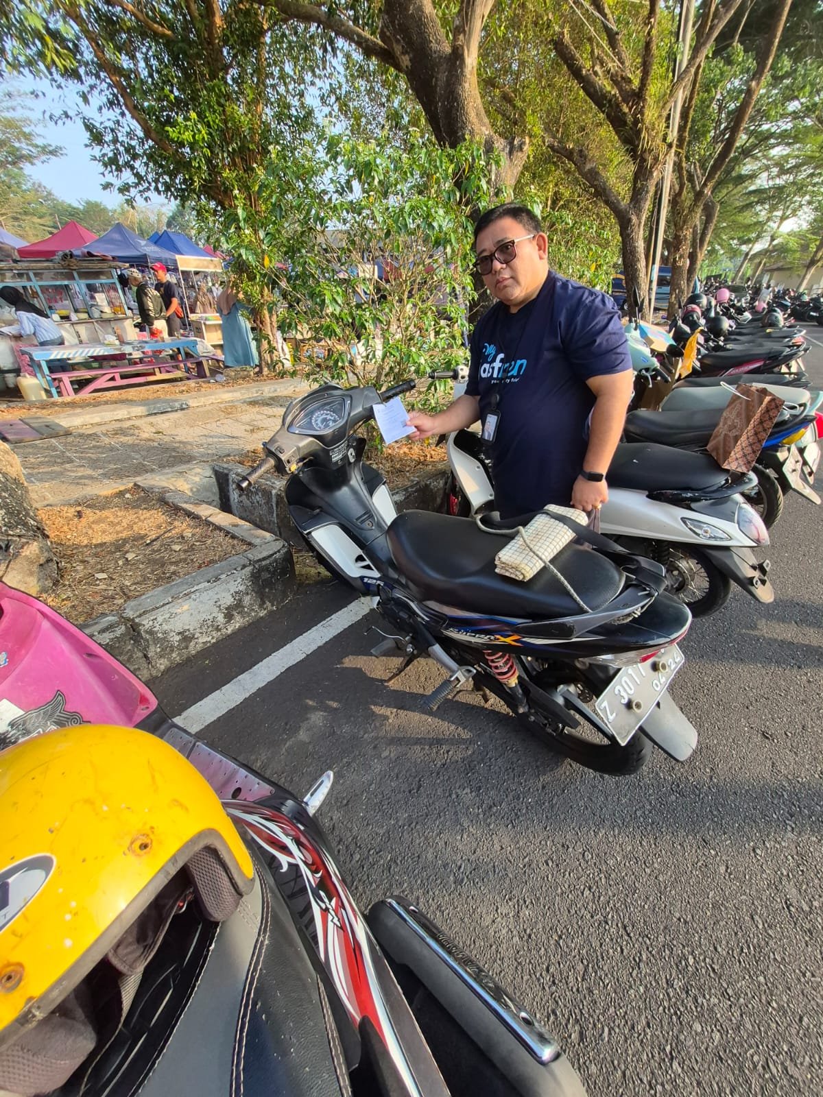 Jasa Raharja Tasikmalaya Telusuri Kendaraan Belum Daftar Ulang di CFD Taman BMX Ciamis, Dorong Optimalisasi PKB dan SWDKLLJ Jasa Raharja Tasikmalaya Telusuri Kendaraan Belum Daftar Ulang di CFD Taman BMX Ciamis, Dorong Optimalisasi PKB dan SWDKLLJ
