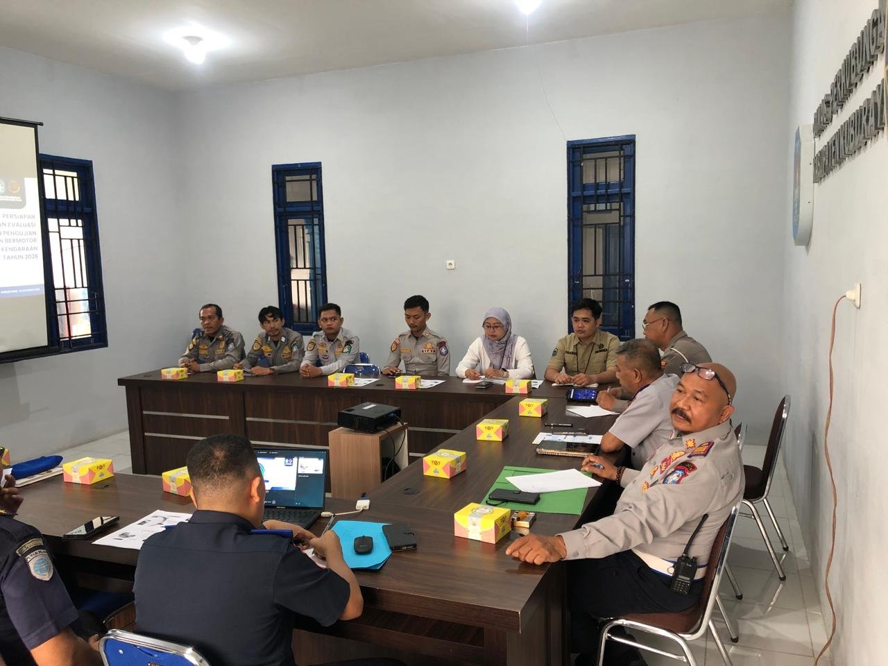 Perkuat Keselamatan Transportasi, Jasa Raharja Kalbar Hadiri Monitoring Pengujian Kendaraan di Kubu Raya