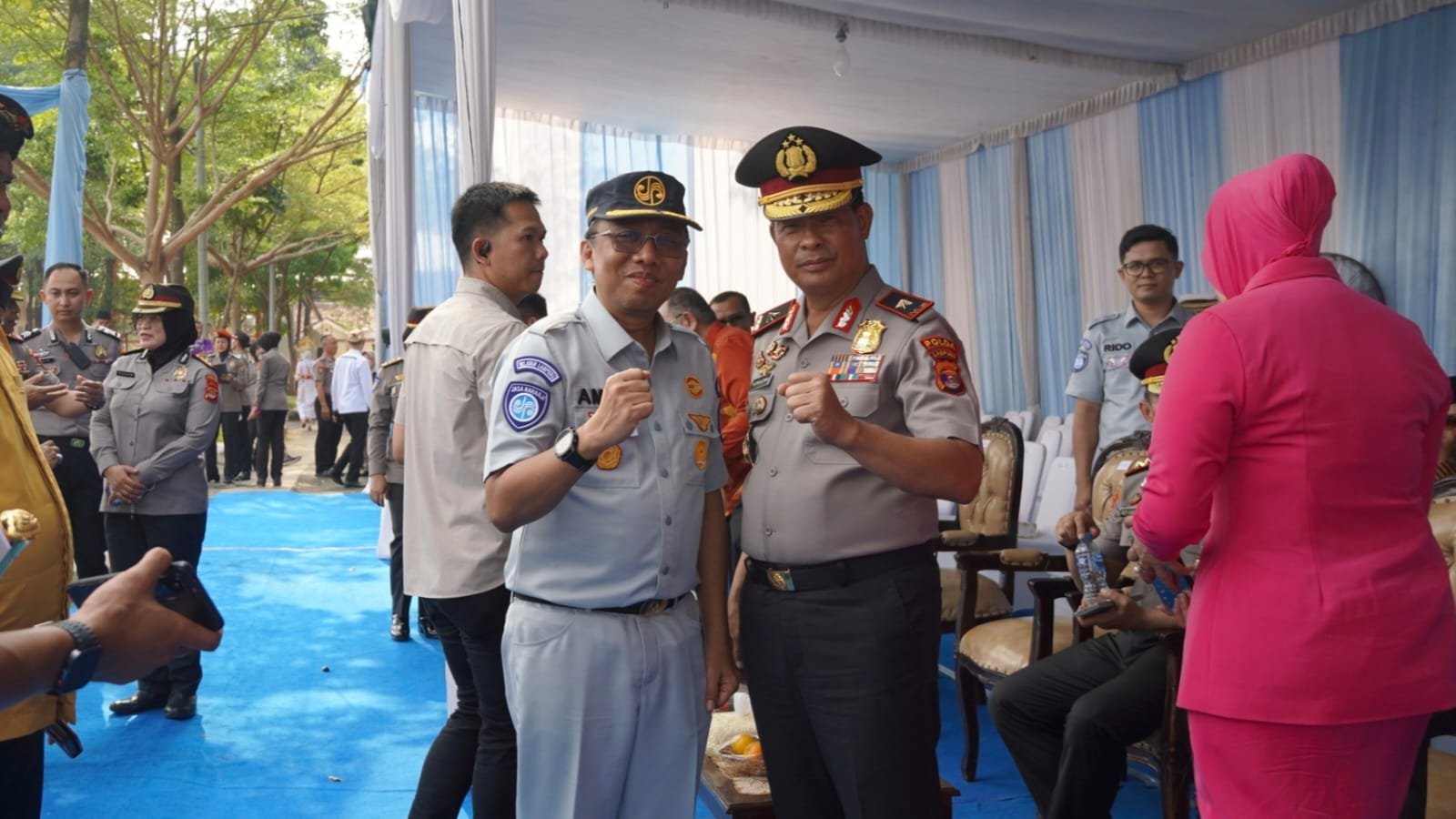 Hadiri Serah Terima Pataka Polda Lampung, Jasa Raharja Lampung Perkuat Sinergi Keselamatan Hadiri Serah Terima Pataka Polda Lampung, Jasa Raharja Lampung Perkuat Sinergi Keselamatan
