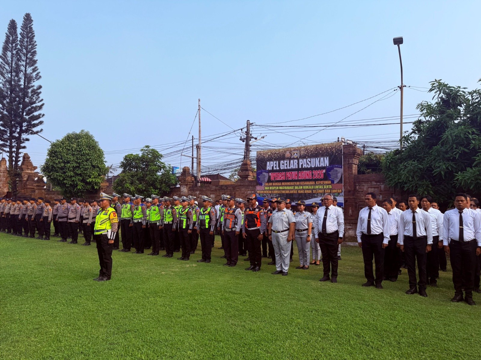 Apel Operasi Patuh Agung di Polresta Denpasar, Jasa Raharja Dukung Gerakan Tertib Berlalu Lintas