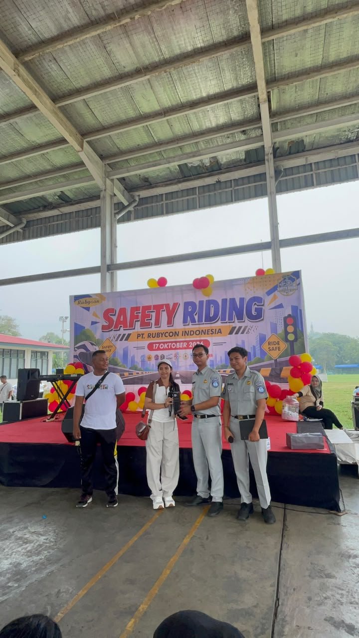 Jasa Raharja Gandeng PT Rubycon Tingkatkan Keselamatan Berkendara, Edukasi PPGD dan Hadirkan Samsat Keliling